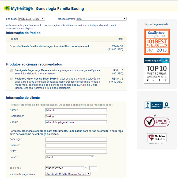 Thumb vakinha myheritage